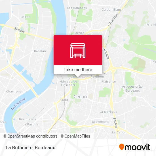 La Buttiniere map