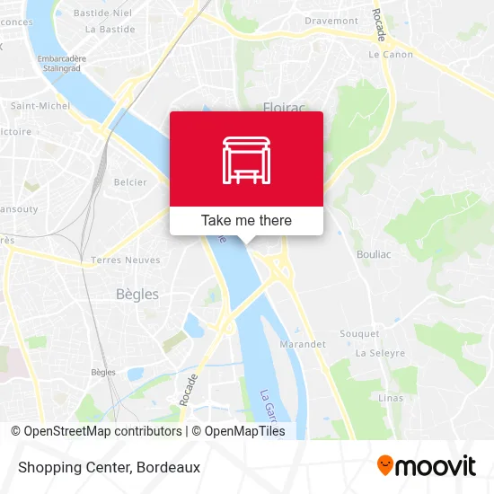 Centre Commercial map