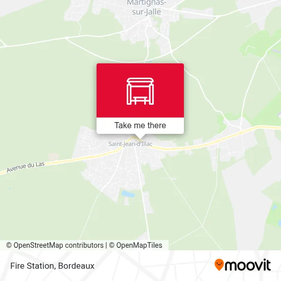 Caserne Pompiers map