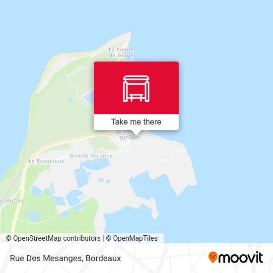 Rue Des Mesanges map