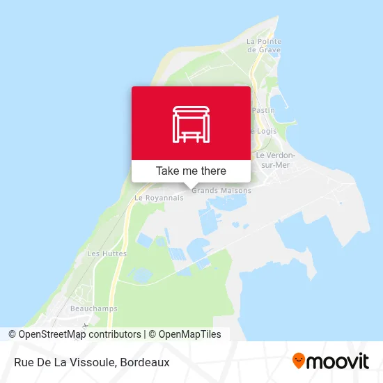 Rue De La Vissoule map