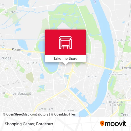 Centre Commercial map