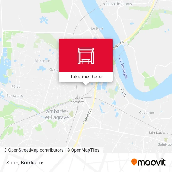 Surin map