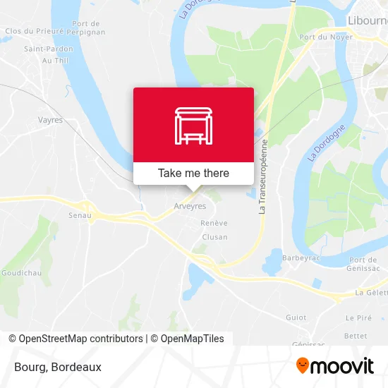 Bourg map