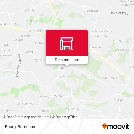 Bourg map