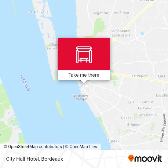 Hotel De Ville map