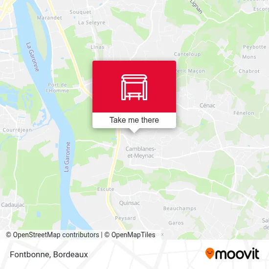 Fontbonne map