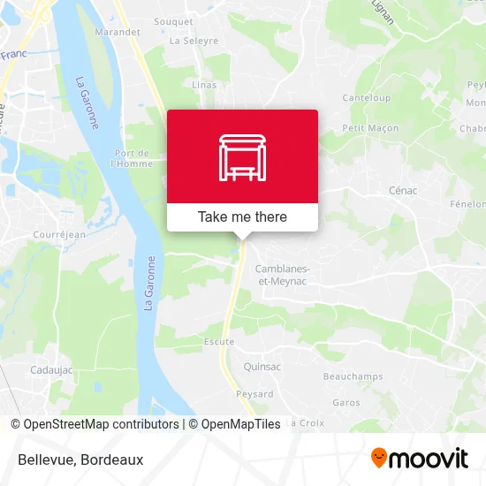Bellevue map