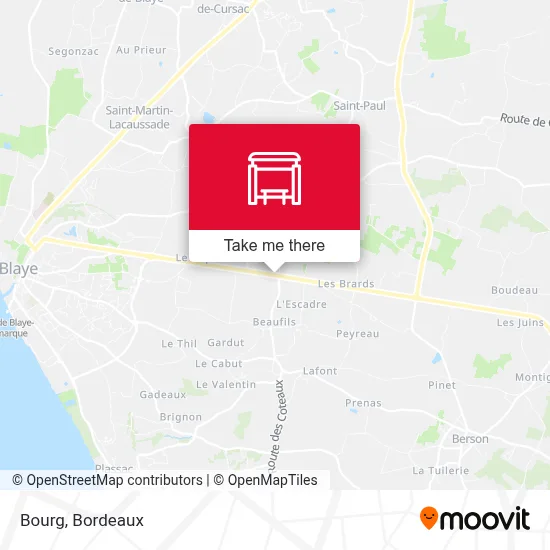 Bourg map