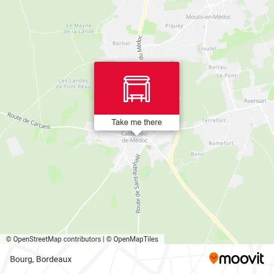 Bourg map