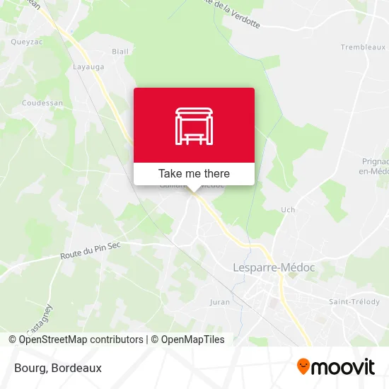 Bourg map