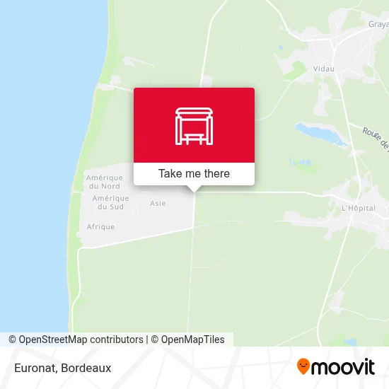Euronat map