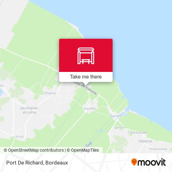 Port De Richard map