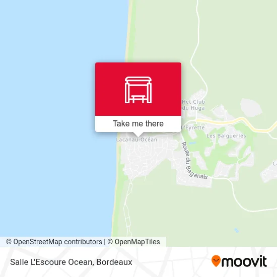 Salle L'Escoure Ocean map