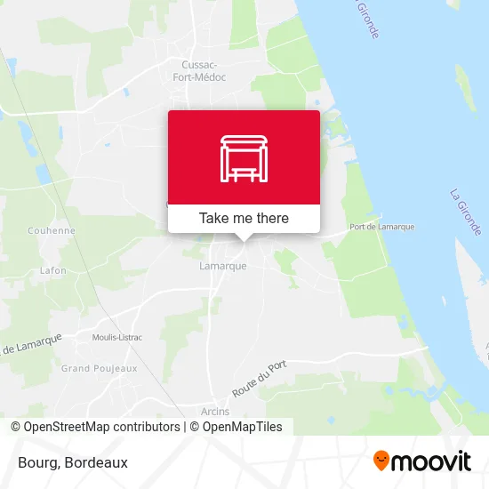 Bourg map