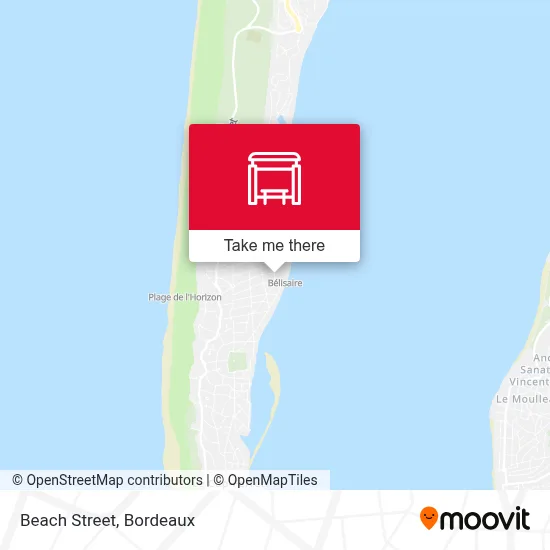 Rue De La Plage map