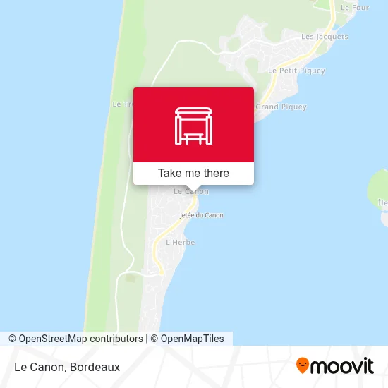 Le Canon map