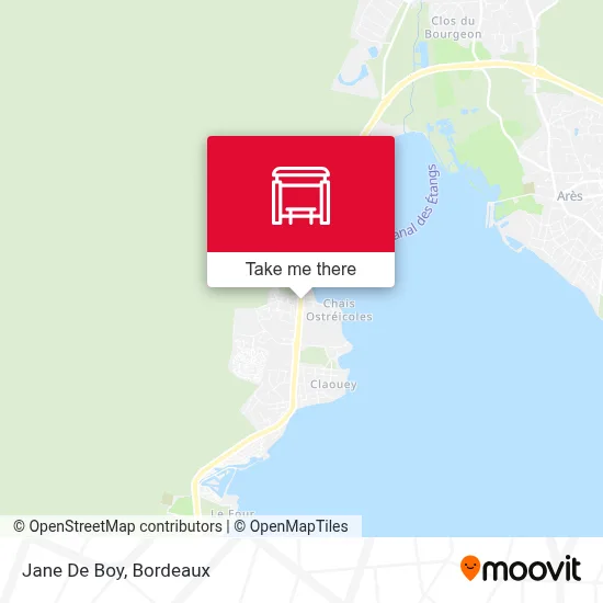 Jane De Boy map