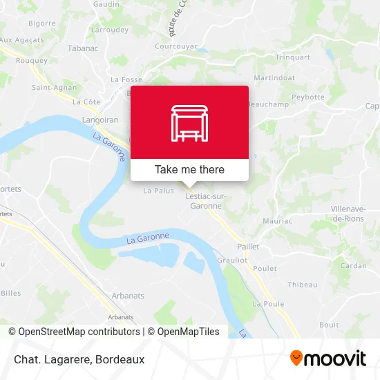 Chat. Lagarere map
