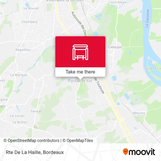 Rte De La Haille map