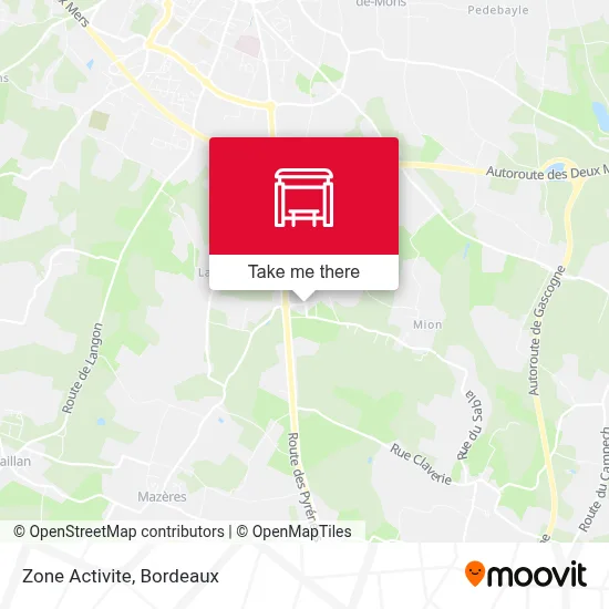 Zone Activite map