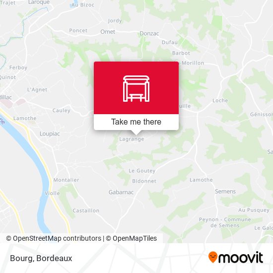 Bourg map