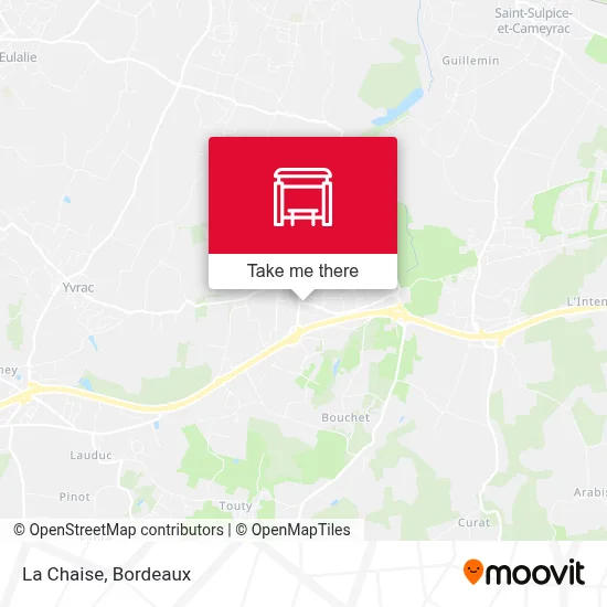 Mapa La Chaise