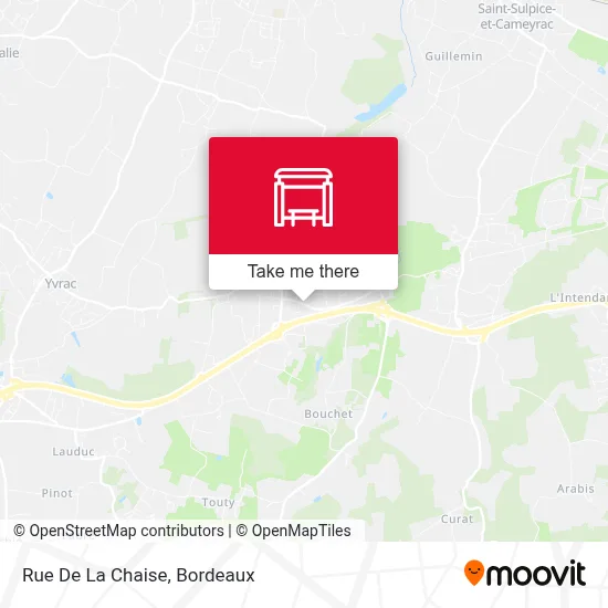 Mapa Rue De La Chaise