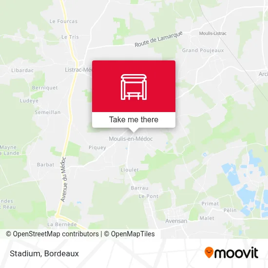Stade map