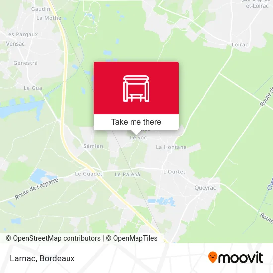 Larnac map