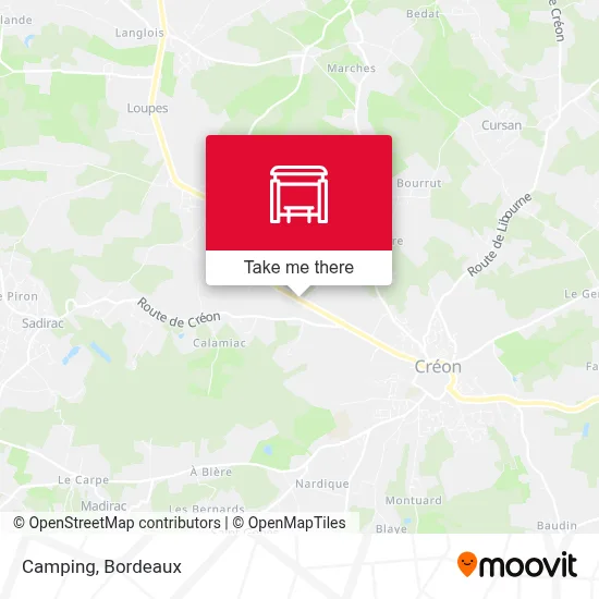 Camping map