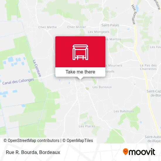 Rue R. Bourda map