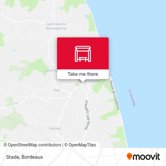 Stade map