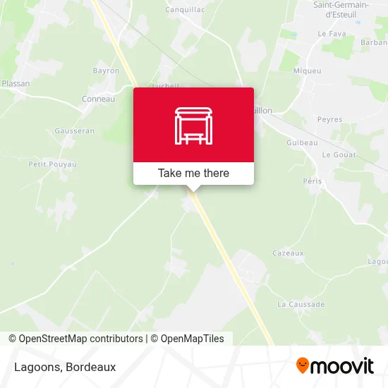 Lagune map