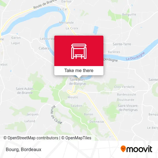 Bourg map