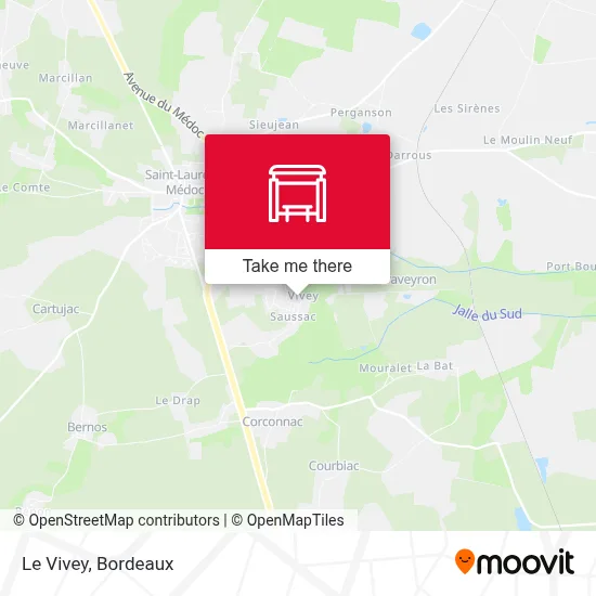 Le Vivey map