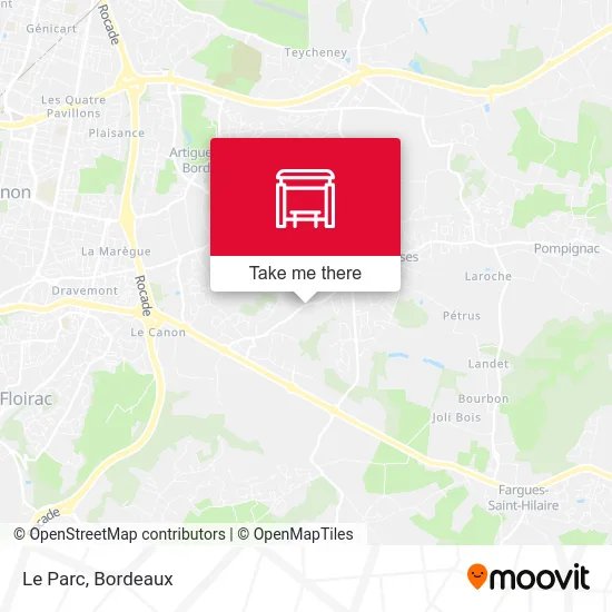 Le Parc map