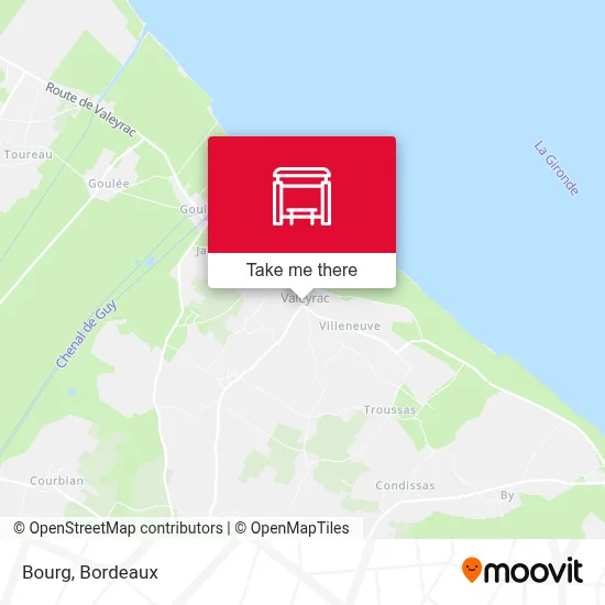 Bourg map