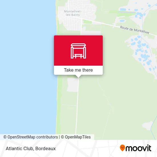 Atlantic Club map
