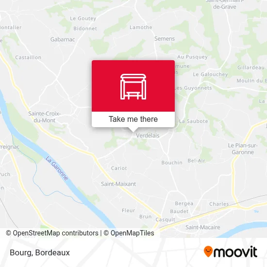 Bourg map