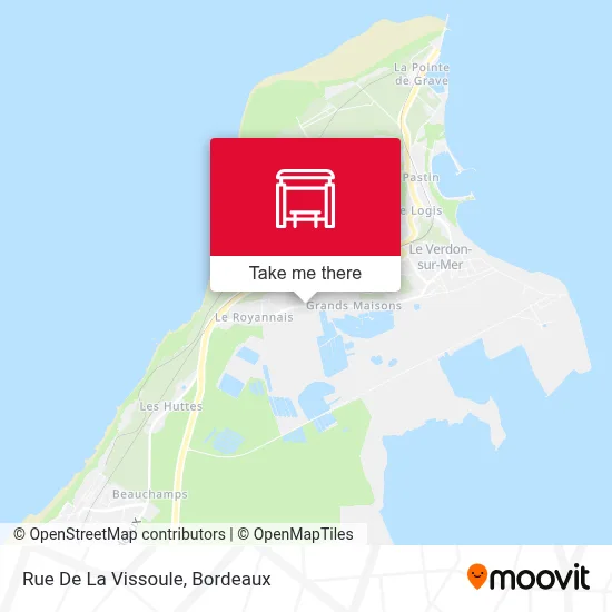 Rue De La Vissoule map