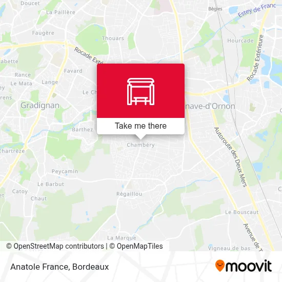 Anatole France map