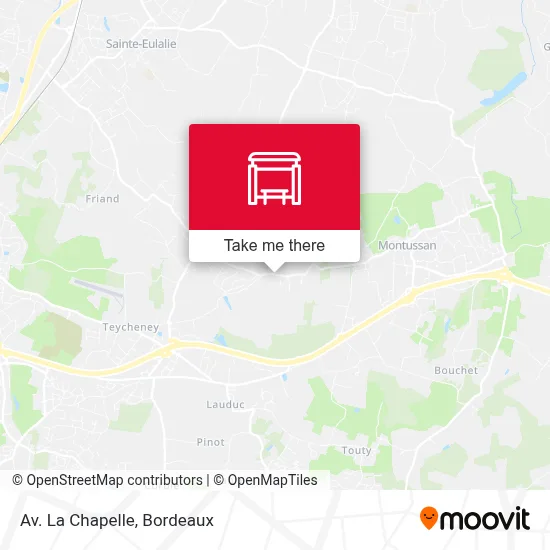 Mapa Av. La Chapelle