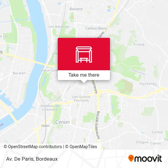 Av. De Paris map