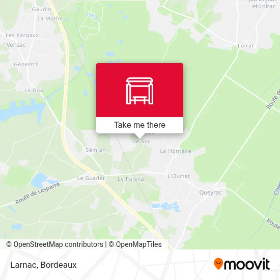 Larnac map