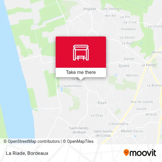 La Riade map