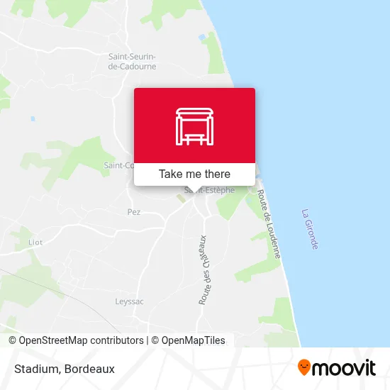 Stade map
