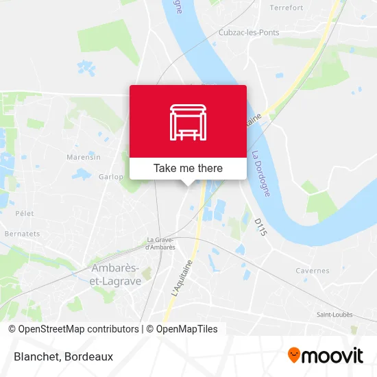 Blanchet map