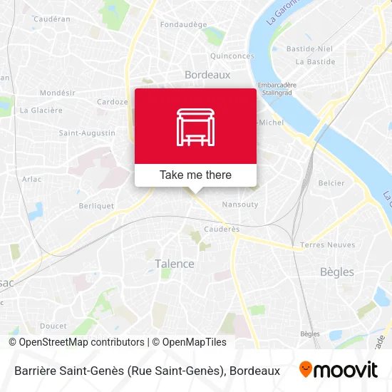 Barrière Saint-Genès (Rue Saint-Genès) map