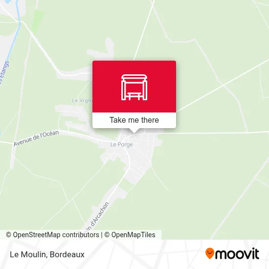 Le Moulin map